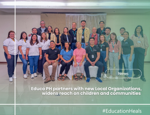 Educo PH partners with new Local Organizations, widens reach on children and communities