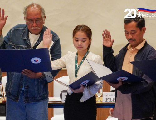 Educo PH’s Child Leader sits as NAPC’s Child Basic Sector Representative